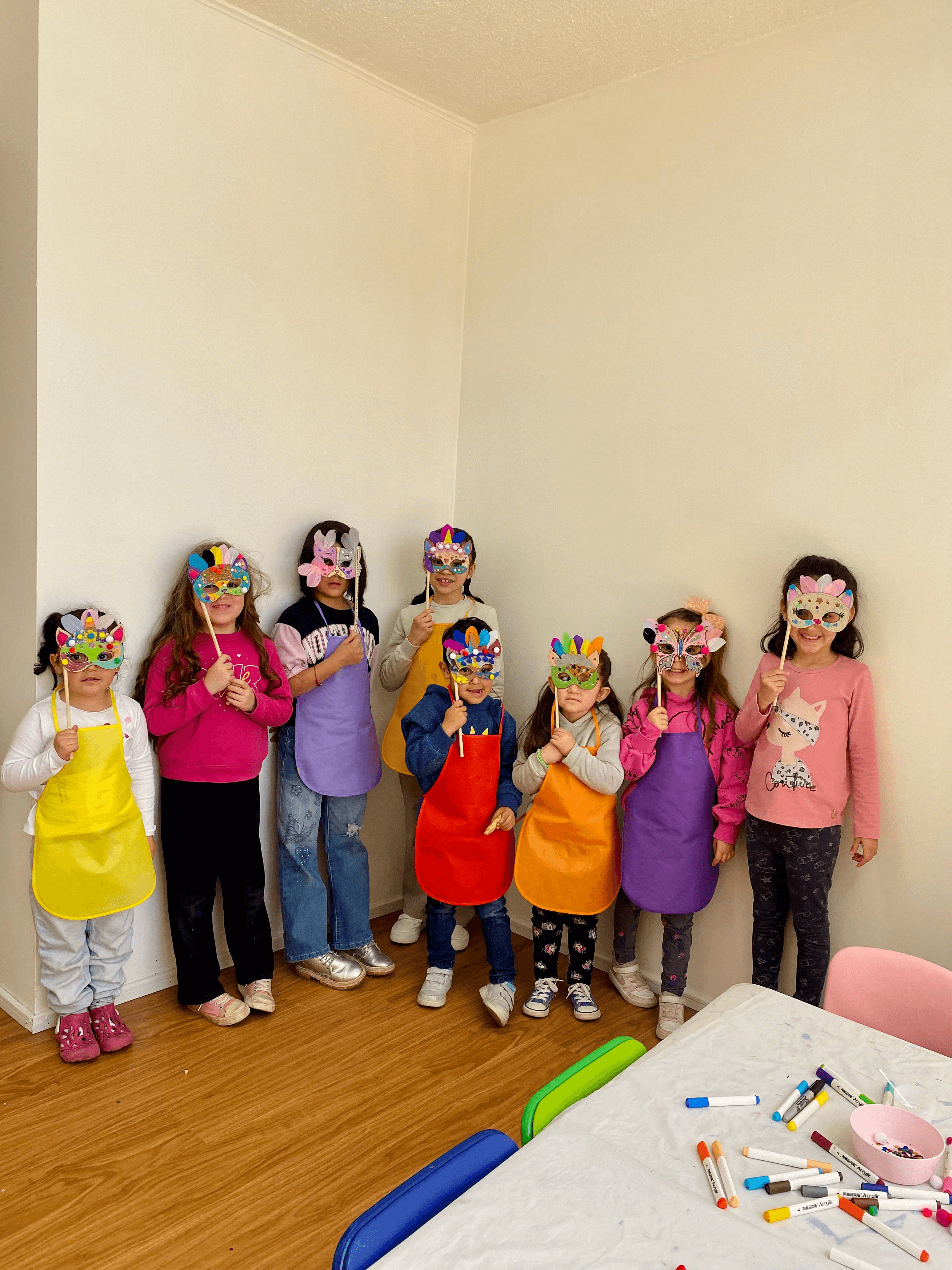 Taller de máscaras